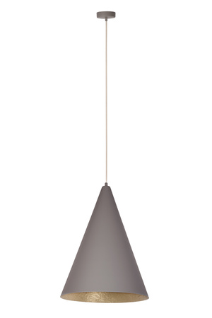 Lama wisząca Vesuvio taupe/złoty S 41056