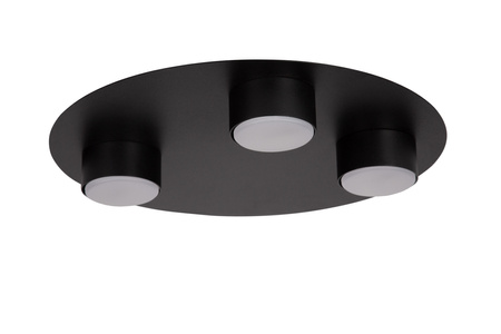 Plafon STAR 3 plafon czarny 40910