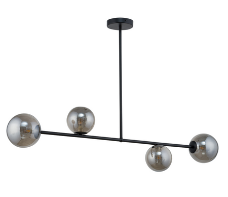 Lampa sufitowa kule szara Sigma Lighting ROMA 4 32081