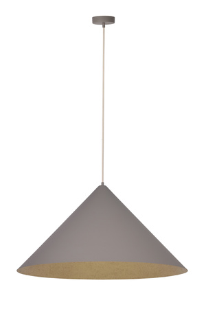 Lampa wisząca Vesuvio taupe/złoty M 3xE27 41058