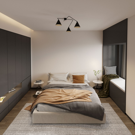 GALAXY 3 plafon czarny 40938