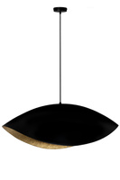 Lampa wisząca SONA czarny/złoty 41097