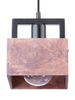 Lampa wisząca sklejka loft brąz Sigma Lighting DAKOTA 31750
