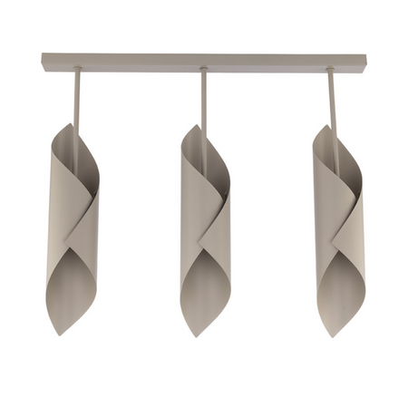 Plafon tuby szary Sigma Lighting HELIOS 3 prosty 30656