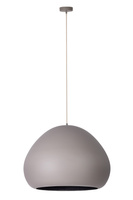 Lampa wisząca Lava taupe/czarny 41081