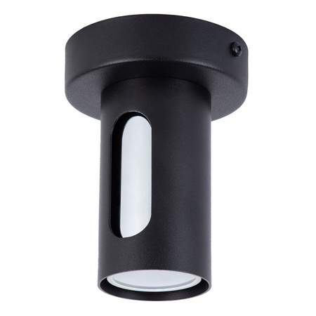 FLOW 1 plafon czarny/srebrny 41207