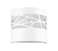 Kinkiet metalowy biały Sigma Lighting MODUŁ FREZ 31084