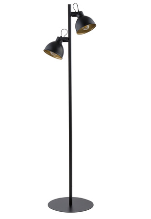 Lampa podłogowa loft metalowa czarno-złota Sigma Lighting MARS 50266