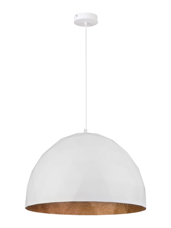 Lampa wisząca DIAMENT biało-miedziany L Sigma Lighting 31370