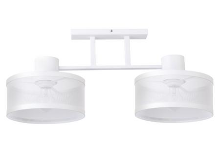 Plafon metalowy siatka biały Sigma Lighting BONO 2 31909