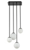 Plafon żyrandol kulki biały Sigma Lighting - TULIA 4 długi 33503