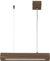 Lampa wisząca drewniana LED Sigma Lighting - Futura Wood Low 30 orzech 32702