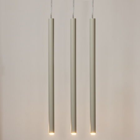 SOPEL 3 zwis prosty szary beż 41452	