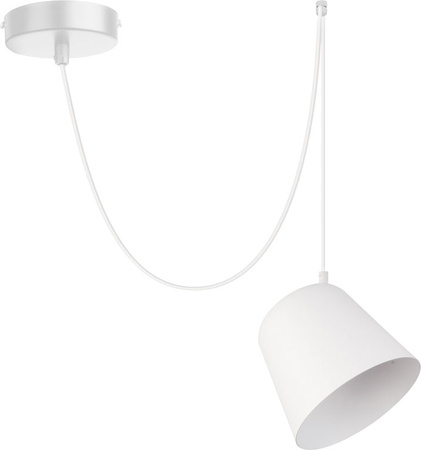 Lampa wisząca podwieszana biała Sigma Lighting JAWA 1 31383