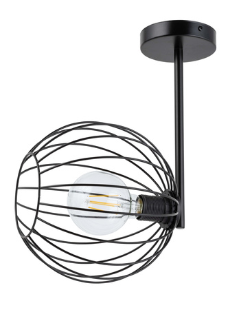 Lampa sufitowa druciana czarna Sigma Lighting CHERRY 1 32361