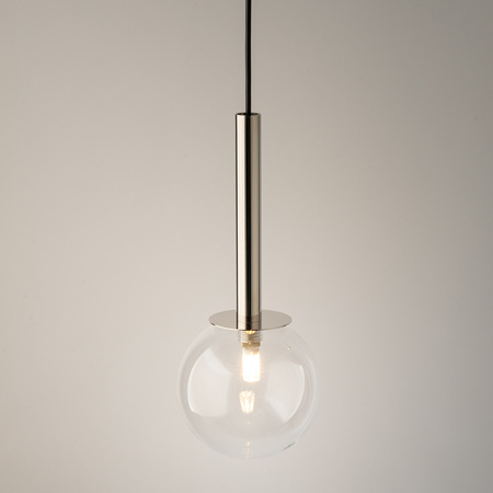 Lampa wisząca kule DAISY 1 Sigma Lighting srebrno-transparenta 40751