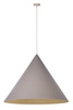 Lampa wisząca Vesuvio taupe/złoty L 3xE27 41060