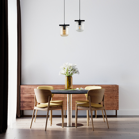 Lampa wisząca szklany klosz transparentna Sigma Lighting GLOSS 1 32248