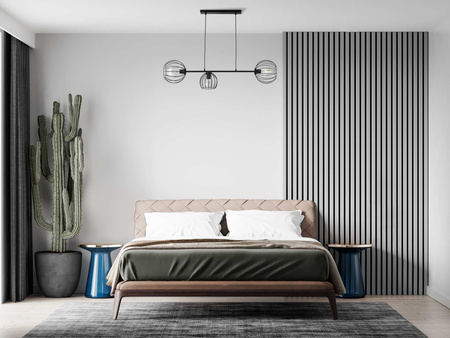 Lampa wisząca druciana czarna Sigma Lighting MADAM 3 32370