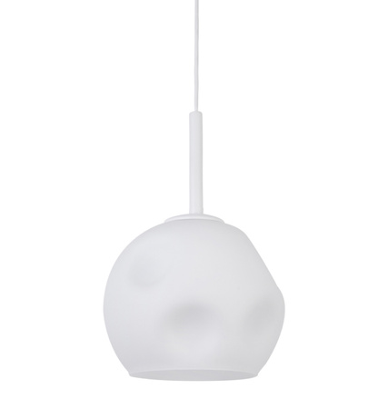 Lampa wisząca ze szklanym kloszem biała Sigma Lighting COMO A Duży 31994 I Wysyłka 48h