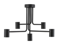 Lampa sufitowa nowoczesna czarna Sigma Lighting LUIS 5 33422