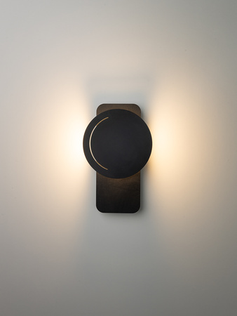 Kinkiet LITO  czarny/czarny 40874