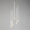 Lampa wisząca sople biała Sigma Lighting SOPEL 5 koło 33626