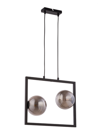 Lampa wisząca szklane klosze szara Sigma Lighting COSMIC 2 32125