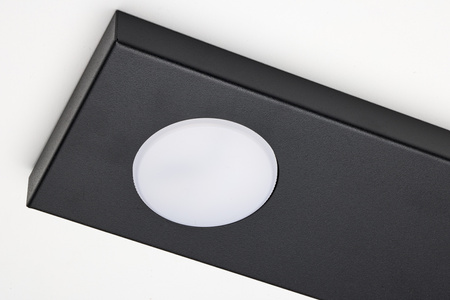 HERO 4 plafon prostokąt CZARNY 41503