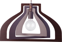 Lampa wisząca hdf wenge Sigma Lighting GLAM LOFT 31365