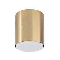 Plafon TUBO M zloty satyna 40849