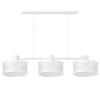 Lampa wisząca metalowa siatka biała Sigma Lighting BONO 3 31901