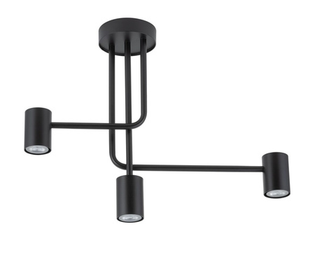 Lampa sufitowa nowoczesna czarna Sigma Lighting LUIS 3 33420