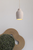 NORA A lampa wisząca ceramiczna beż 41369