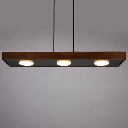 DALIA 3 zwis czarny/orzech 41005