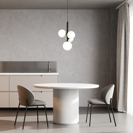 Lampa wisząca kule Sigma Lighting - PERLA 4 czarny 33487