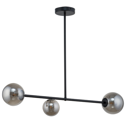 Lampa sufitowa kule szara Sigma Lighting ROMA 3 32083