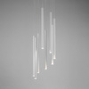 Lampa wisząca sople biała Sigma Lighting SOPEL 8 koło 33629