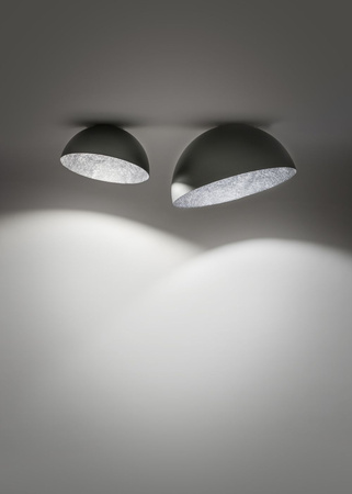 Plafon kopuła biało-złoty Sigma Lighting SFERA 70 32464