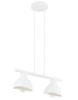 Lampa wisząca metalowa biała Sigma Lighting - FLOP 2 32420