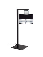 Lampka abażur czarno-srebrny Sigma Lighting PRO 50236