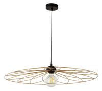 Lampa wisząca kwiat druciana złota Sigma Lighting FLOWER L 32055