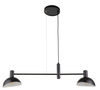 Lampa wisząca metalowa czarna Sigma Lighting ARTIS 2 40525