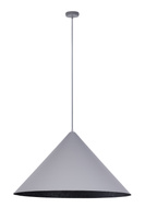 Lampa wisząca Vesuvio szary/czarny M 3xE27 41053