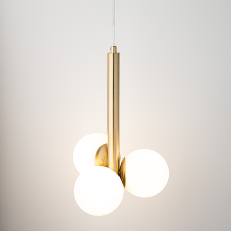 Lampa wisząca kule PERLA LUX 3 Biały 40779