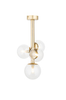 Plafon PERLA LUX 4 Transparentny 40853