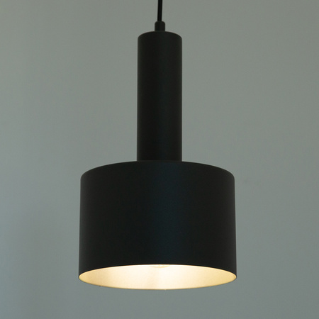 Lampa wisząca VITRUM walec ciemna oliwka 41113