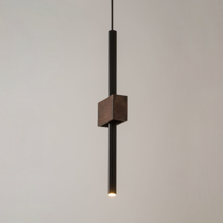 Lampa wisząca sopel ze sklejką Sigma Lighting - BLAKE 1 33442