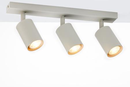 Reflektory sufitowe led szary beż Sigma Lighting ZOOM 3 41515