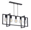 Lampa wisząca geometryczna loft czarna Sigma Lighting EDEN 5 32237